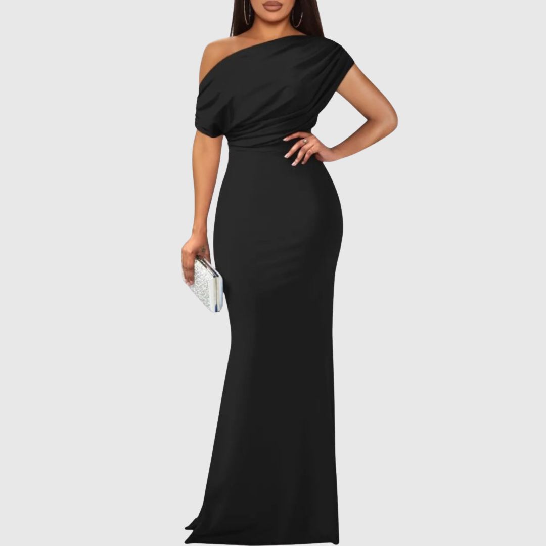 DELAROSE | GRACEFUL FORMAL GOWN