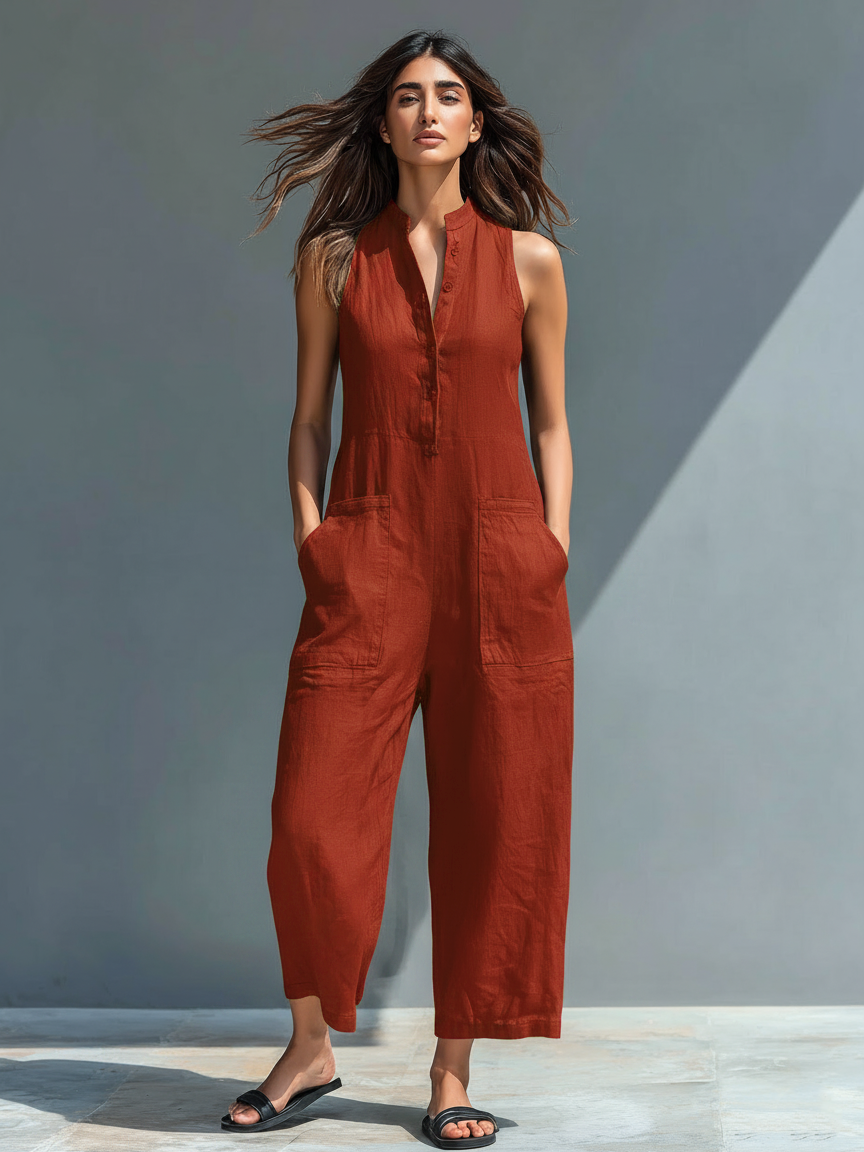 Emma™ Relaxed Minimalist Jumpsuit