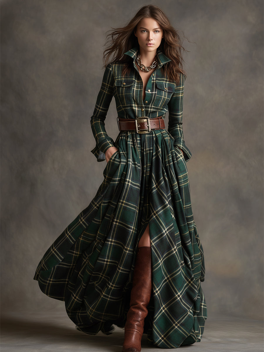 Louisa | Classic Refined Button-Up Dress