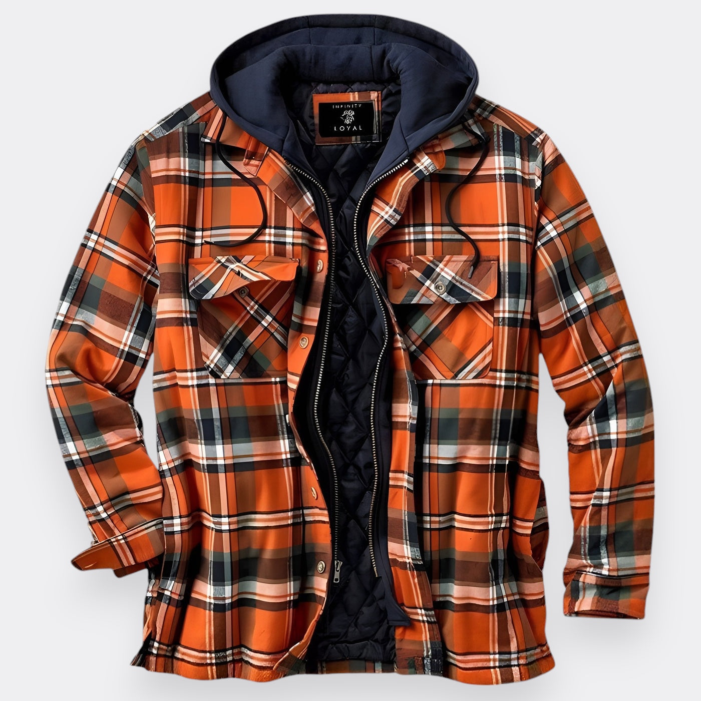 Lucian | Flannel Jacket