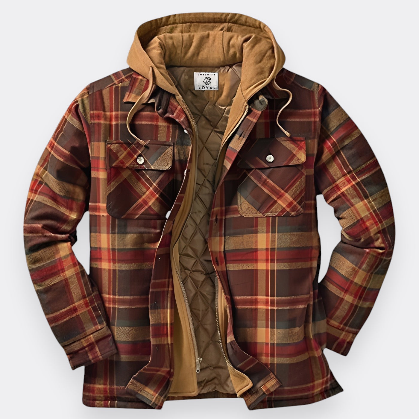 Lucian | Flannel Jacket