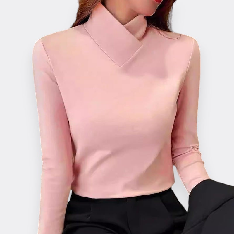 Sophia | Elegant Turtleneck With High Collar