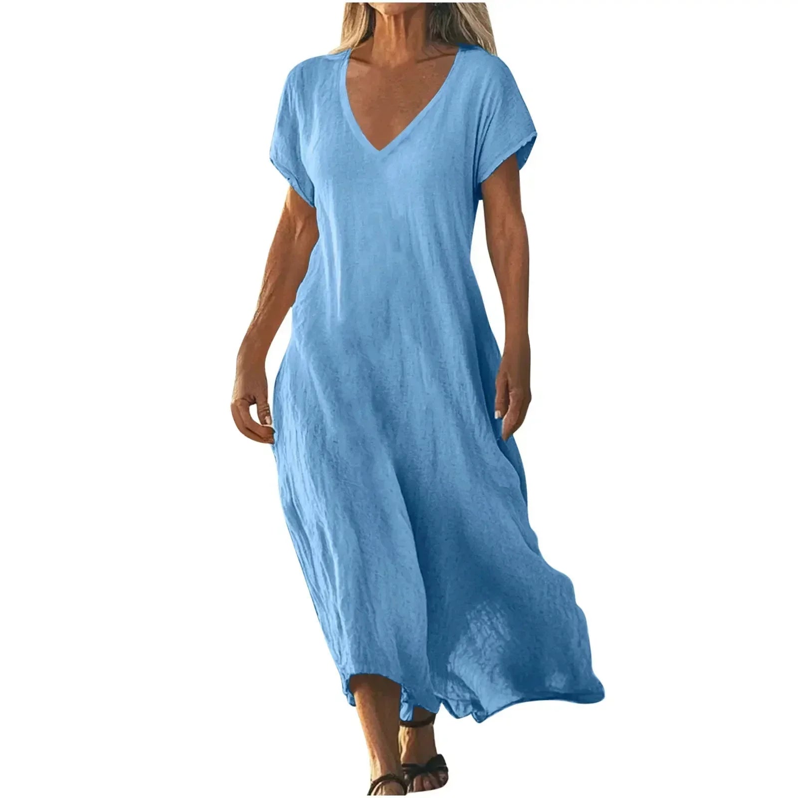 Rosalynn – Flowing Summer Maxi Dress