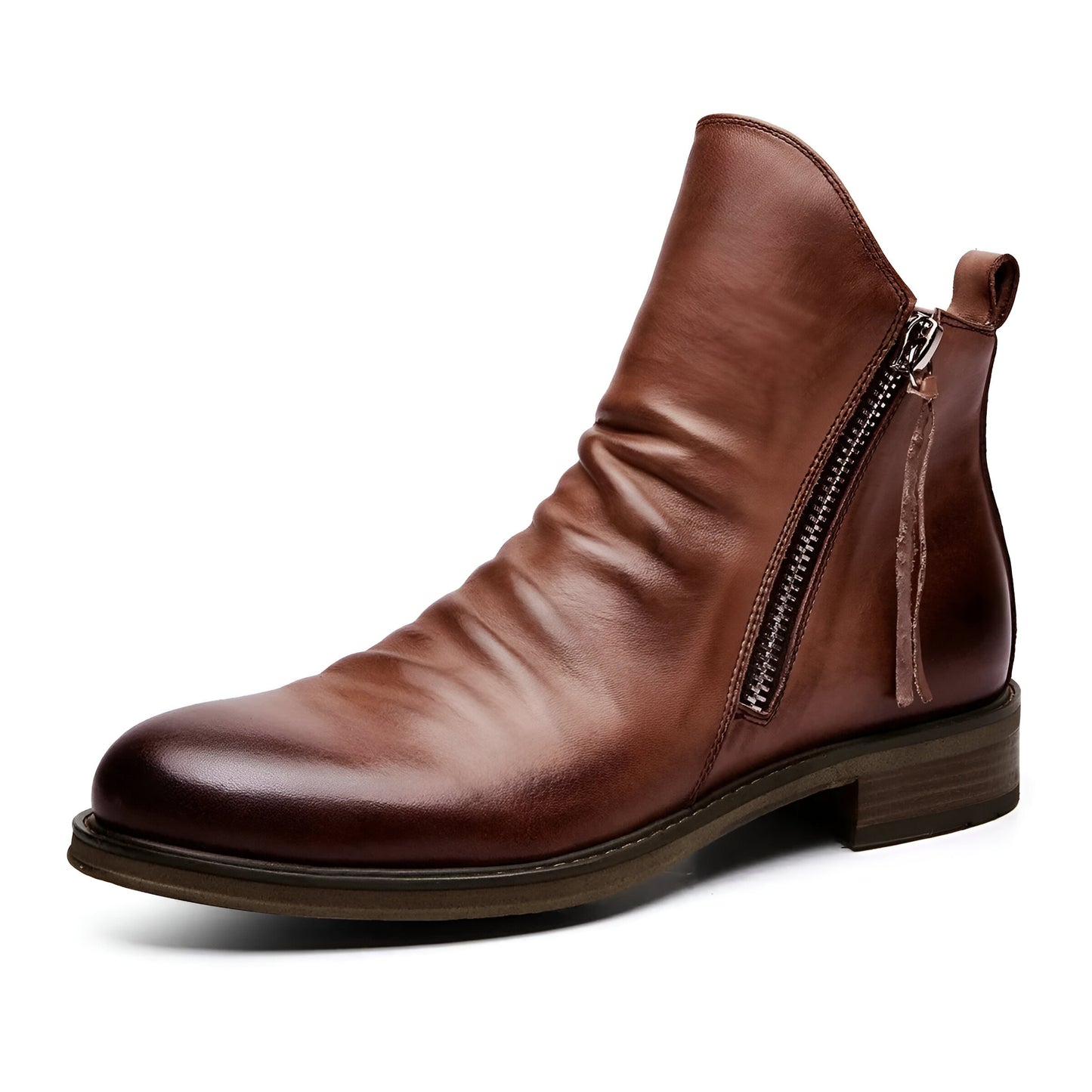 Edwin | Leather Chelsea Boots