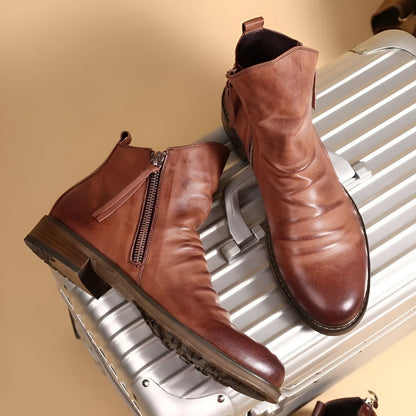 Edwin | Leather Chelsea Boots