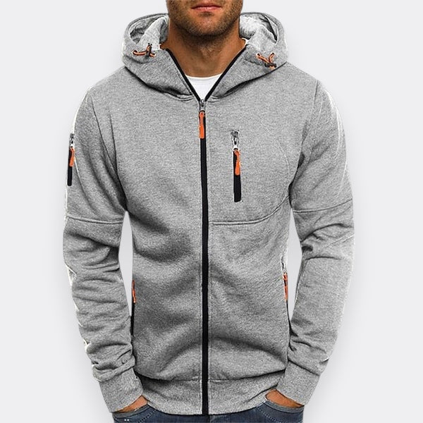 Matthias | Relaxed Zip-Up Hoodie